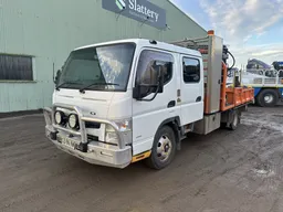 2017 Mitsubishi Fuso Canter 7/800 Duonic Bluetec [4x2] Tray Crane Truck (Ex-Lease)