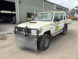 *Non Runner* 2020 Toyota Landcruiser Workmate V8 (4x4) Diesel Dual Cab Ute (Ex-Mine)