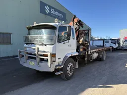 2000 Mistubishi FM6098A [4x2] Crane Truck
