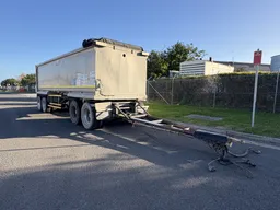 2017 Borcat Quad Dog Tipper Trailer **Repairs Required**
