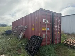40ft High Cube Shipping Container & Contents