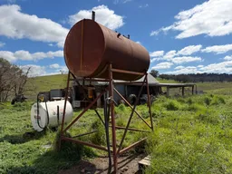 Diesel Fuel Tank on Stand