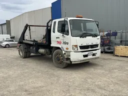 2016 Mitsubishi Fuso FM600 1627 4x2 Skip Bin Truck