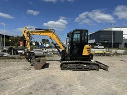 Sany SY50U Rubber Tracked Excavator