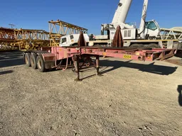 1993 Wabos Tri-axle Skel A Trailer