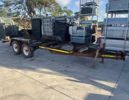2021 JB Fabrication Flat Top Dual Axle