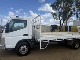 2009 Mitsubishi Fuso FE  4x2 Tray Truck