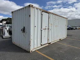 20 FT WHITE CONTAINER