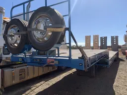 2013 RES Trailers Low Loader Widener & Extendable Tri-Axle Trailer
