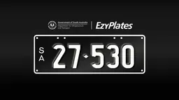 Exclusive Numeric Plate "27-530"