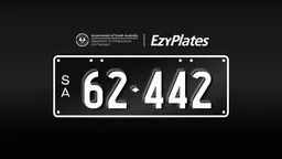 Exclusive Numeric Plate "62-442"