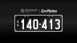 Exclusive Numeric Plate "140-413"